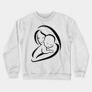 Mom & Amma mothers professional Art Crewneck Sweatshirt